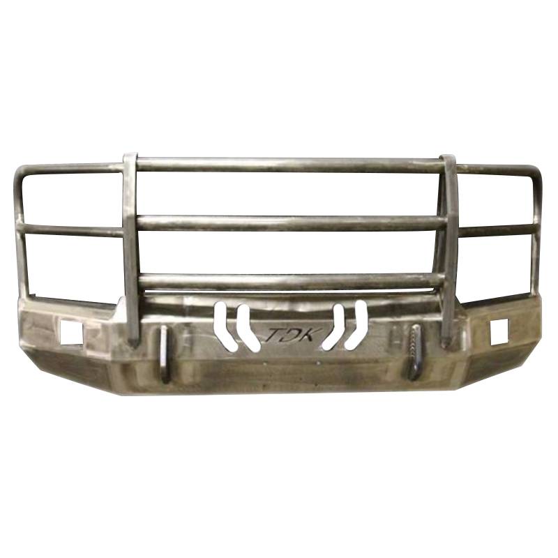 Throttle Down Kustoms - Throttle Down Kustoms BGRIL1516F150 Front Bumper with Grille Guard for Ford F150 2015-2017