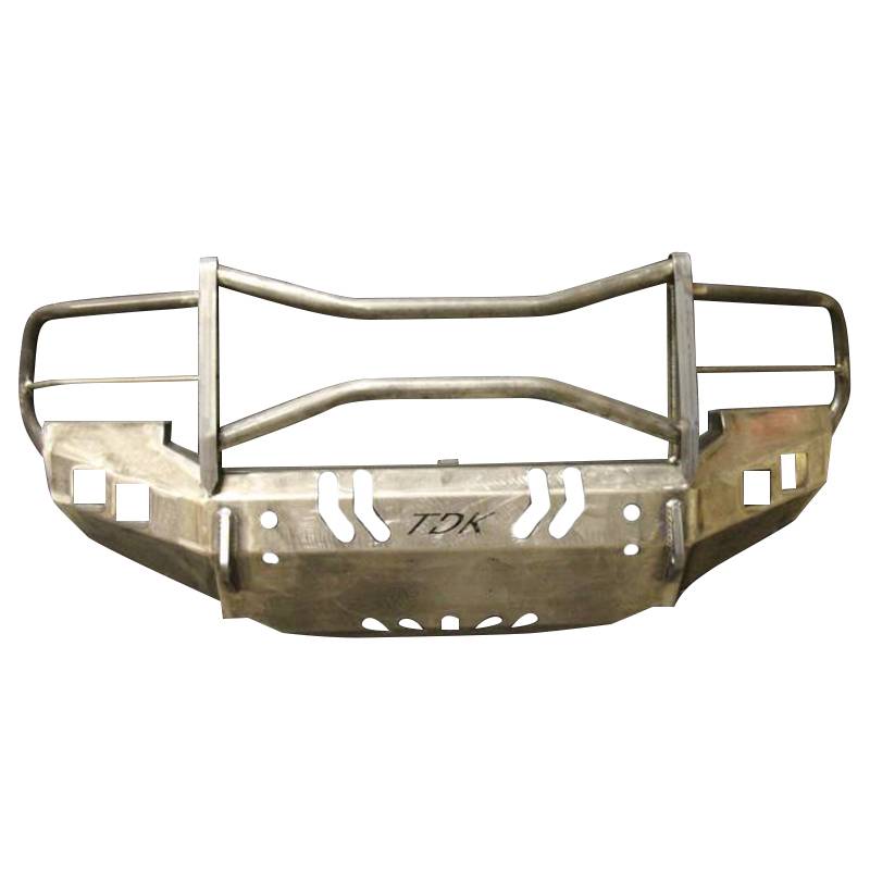 Throttle Down Kustoms - Throttle Down Kustoms BGRMA0507F Front Bumper with Mayhem Guard for Ford F250/F350/F450/F550 2005-2007