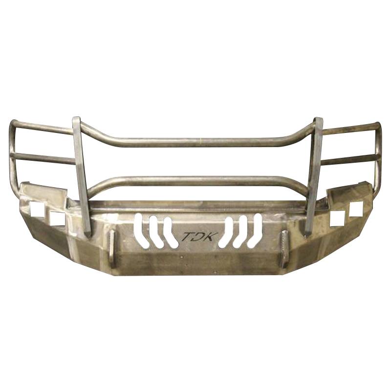 Throttle Down Kustoms - Throttle Down Kustoms BGRMA1114CH Front Bumper with Mayhem Guard for Chevy Silverado 2500/3500 2011-2014