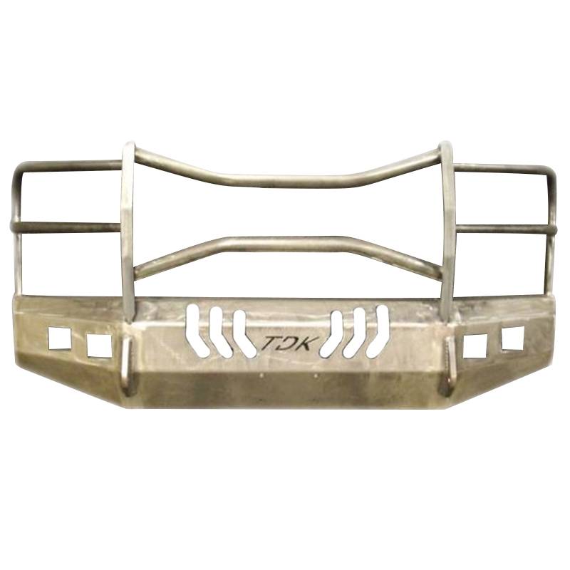 Throttle Down Kustoms - Throttle Down Kustoms BGRMA1717F Front Bumper with Mayhem Guard for Ford F250/F350 2017-2018