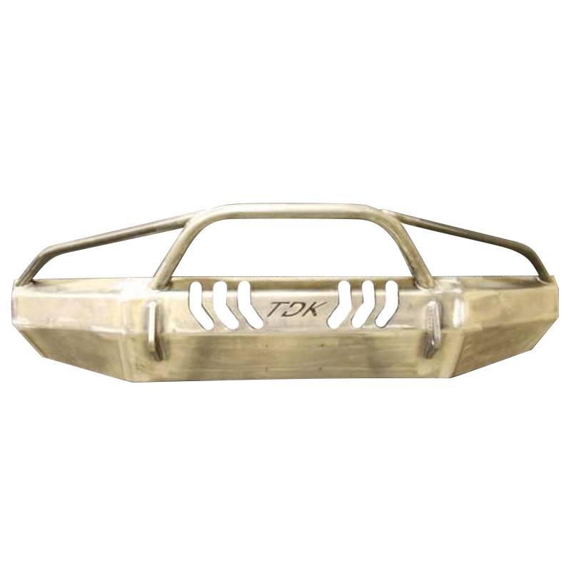 Throttle Down Kustoms - Throttle Down Kustoms BPRE1417TYTUN Front Bumper with Pre-Runner Guard for Toyota Tundra 2014-2018