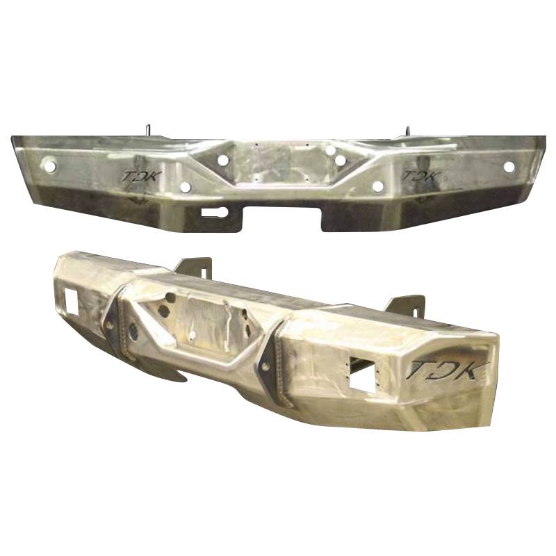 Throttle Down Kustoms - Throttle Down Kustoms RNO9904F Rear Bumper for Ford F250/F350/F450/F550 1999-2004