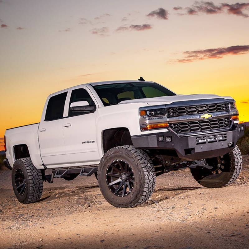 ICI - ICI AL-FBM16CHN-RT Aluminum Front Bumper for Chevy Silverado 1500 2016-2018