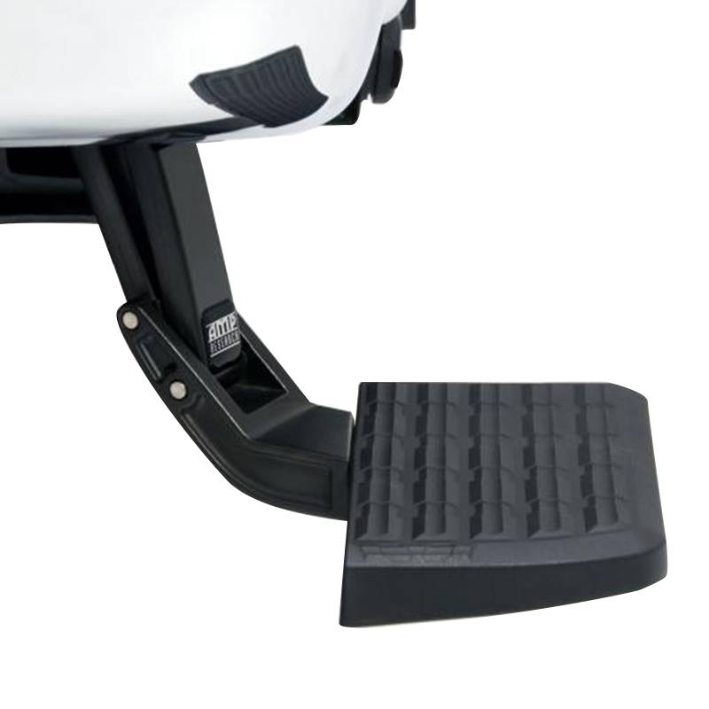 AMP Research - AMP Research 75303-01A BedStep Flip Down Bumper Step for Ford F250 1999-2016