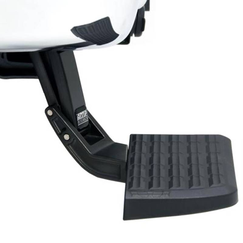 AMP Research - AMP Research 75303-01A BedStep Flip Down Bumper Step for Ford F350 1999-2016