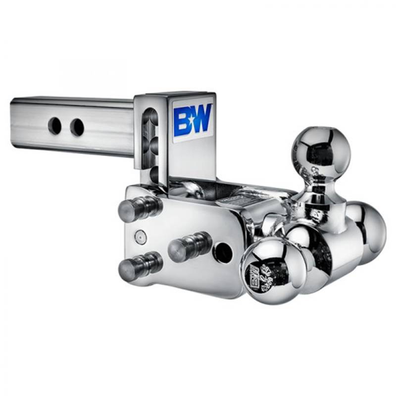 B&W - B&W TS10047C Tow and Stow Hitch for 2" Receiver - Chrome