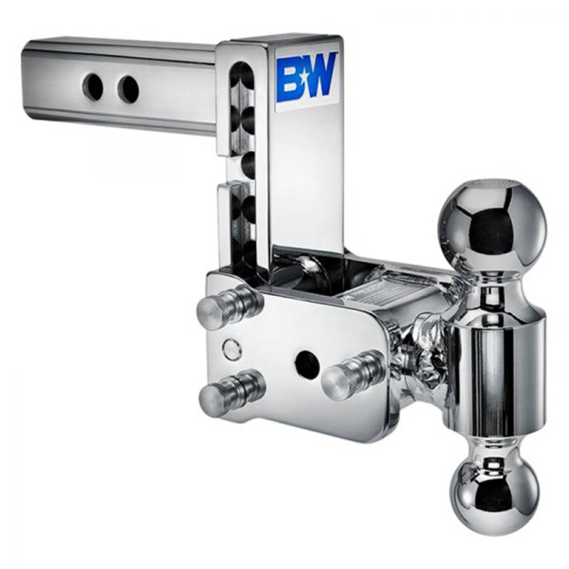 B&W - B&W TS10037C Tow and Stow Hitch for 2" Receiver - Chrome