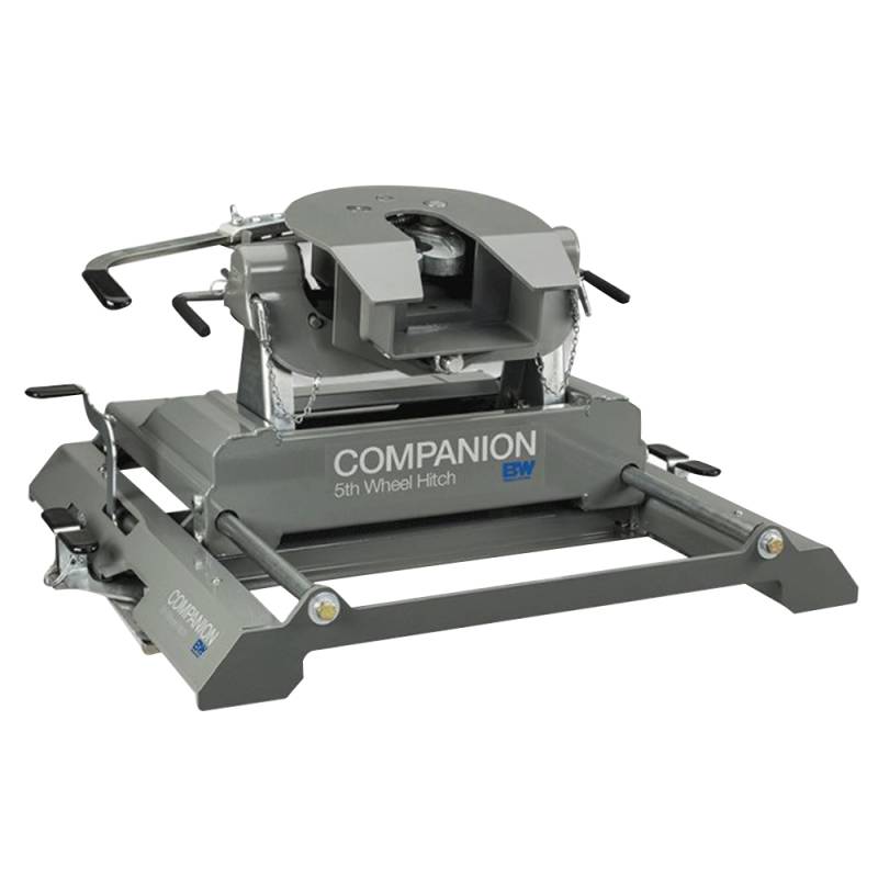 B&W - B&W RVK3370 Companion Slider 5th Wheel Hitch with Hitch Prep Package for Ford