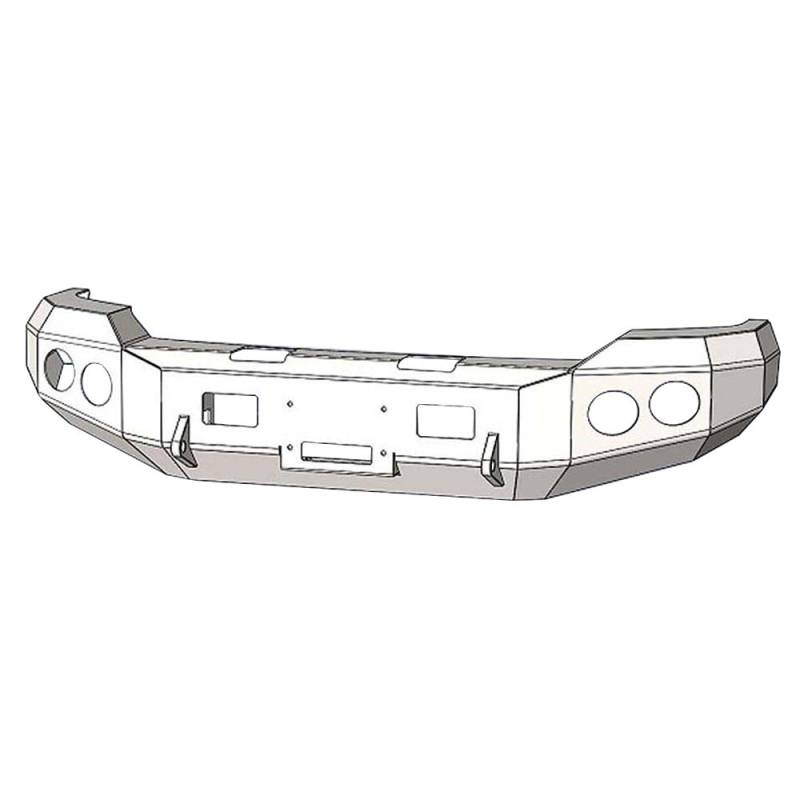 ENGO - ENGO 68-G11-14 Winch Front Bumper for GMC Sierra 2500/3500 2011-2014
