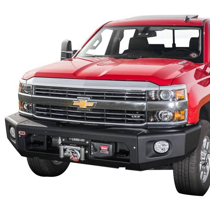 ARB 4x4 Accessories - ARB 2262030 Modular Winch Front Bumper Kit for Chevy Silverado 2500 HD/3500 HD 2015-2019