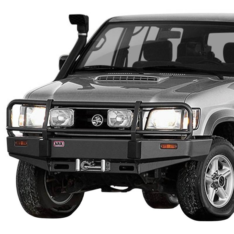 ARB 4x4 Accessories - ARB 3444060 Deluxe Winch Front Bumper for Isuzu Trooper 1998-2003
