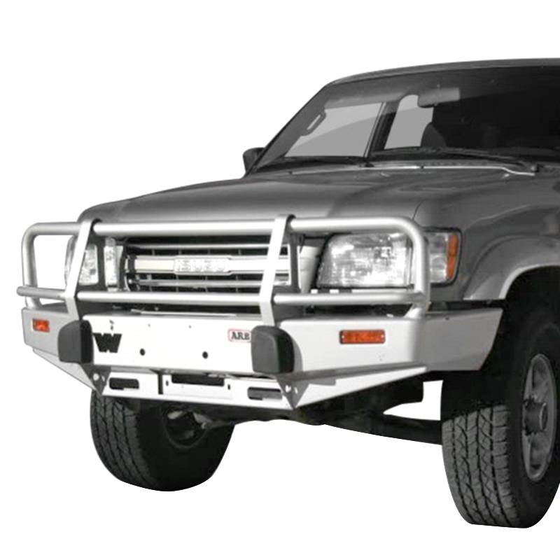 ARB 4x4 Accessories - ARB 3444070 Deluxe Winch Front Bumper for Isuzu Trooper 1998-2002