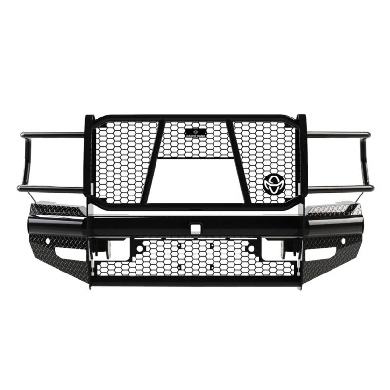 Ranch Hand - Ranch Hand FBD191BLR Legend Front Bumper with Sensor Holes for Dodge Ram 2500/3500 2019-2021 New Body Style