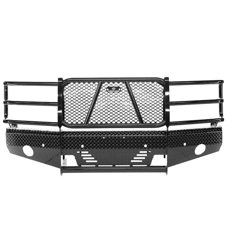 Ranch Hand - Ranch Hand FSC151BL1 Summit Front Bumper with Sensor Holes for Chevy Silverado 2500 HD/3500 HD 2015-2019
