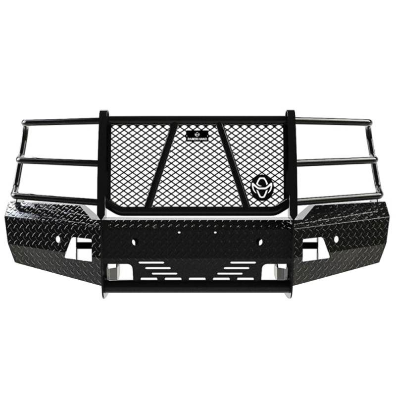 Ranch Hand - Ranch Hand FSC19HBL1 Summit Front Bumper with Sensor Holes for Chevy Silverado 1500 2019-2020