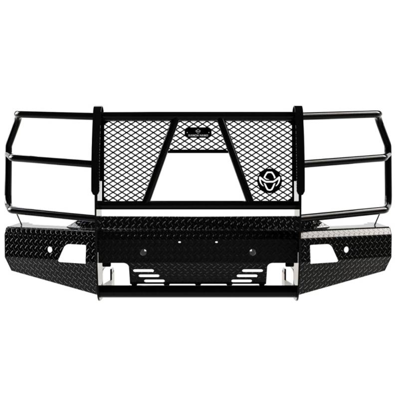 Ranch Hand - Ranch Hand FSC201BL1C Summit Front Bumper with Sensor Holes for Chevy Silverado 2500 HD/3500 HD 2020-2021
