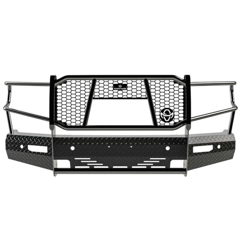Ranch Hand - Ranch Hand FSD19HBL1C Summit Front Bumper with Sensor Holes for Dodge Ram 1500 2019-2020