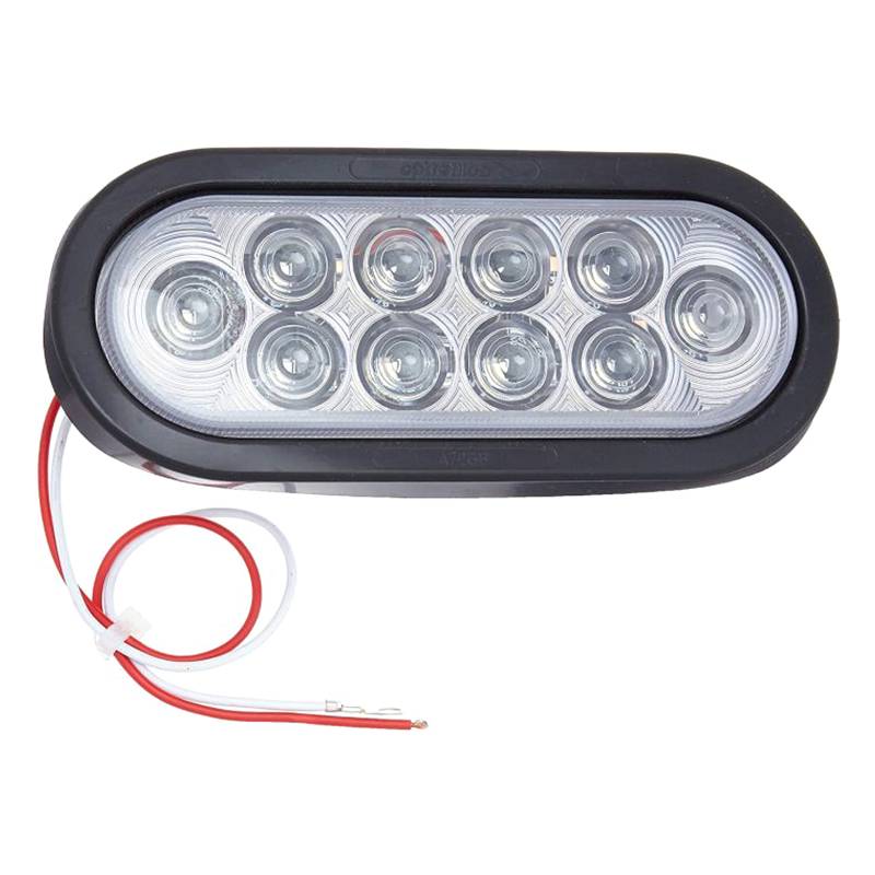 Ranch Hand - Ranch Hand LEDLIGHTCLEAR 6" Clear Oval LED Light