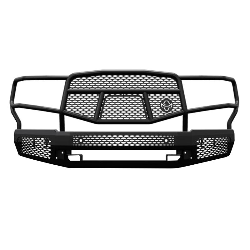 Ranch Hand - Ranch Hand MFF171BM1 Midnight Front Bumper with Grille Guard for Ford F250/F350 2017-2019