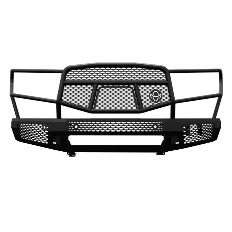 Ranch Hand - Ranch Hand MFT14HBM1 Midnight Front Bumper with Grille Guard for Toyota Tundra 2014-2020