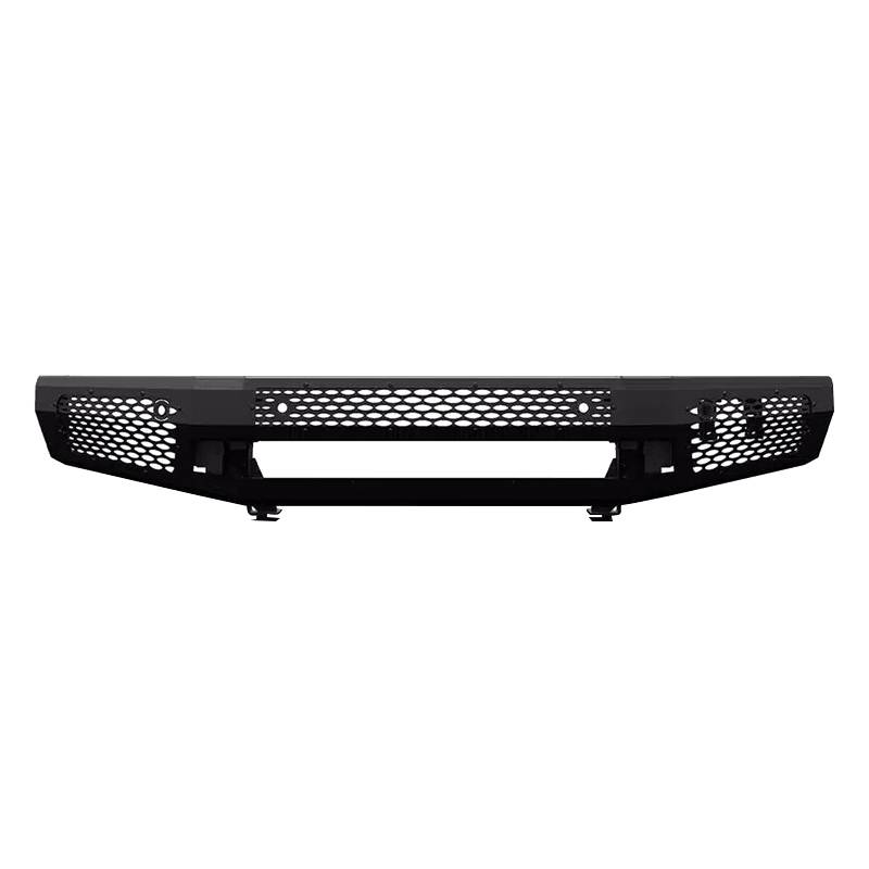 Ranch Hand - Ranch Hand MFT16MBMN Midnight Front Bumper without Grille Guard for Toyota Tacoma 2016-2020