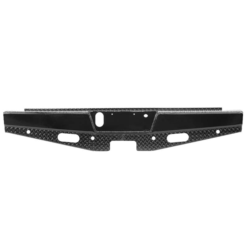 Ranch Hand - Ranch Hand SBF15HBLSL Sport Rear Bumper with Lights and Sensor Holes for Ford F150 2015-2020