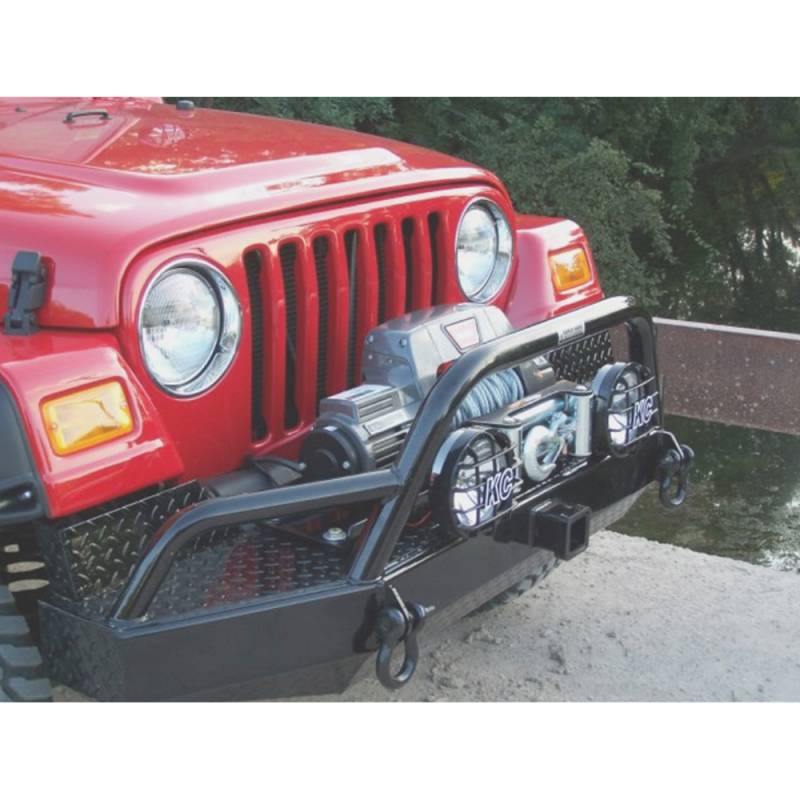 Ranch Hand - Ranch Hand WPJ971BL1 Winch Plate for Jeep Wrangler TJ 1997-2006