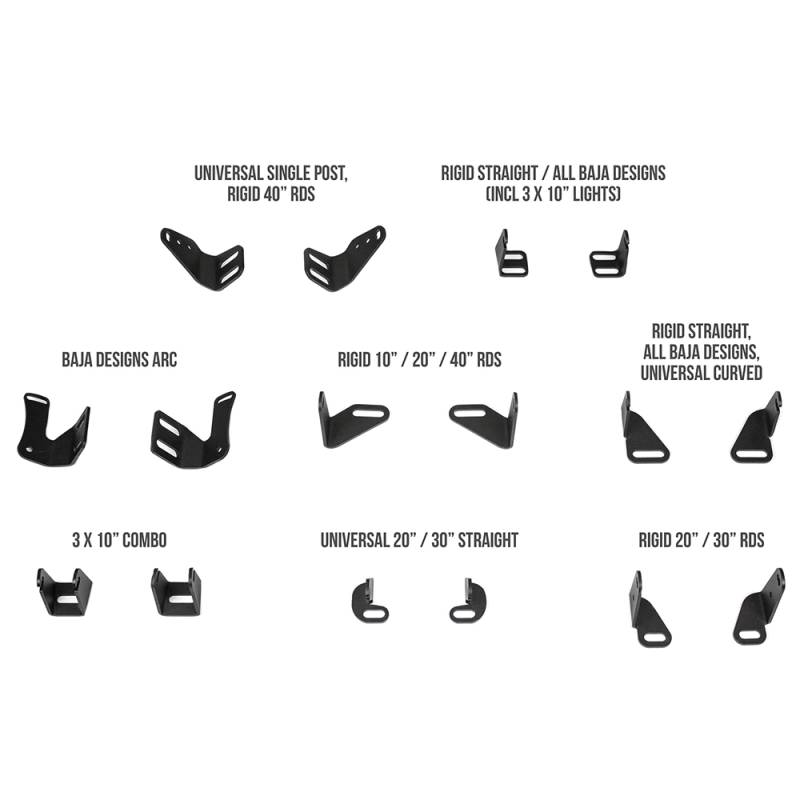 Addictive Desert Designs - ADD ACNA158501NA Universal Light Mount Kit