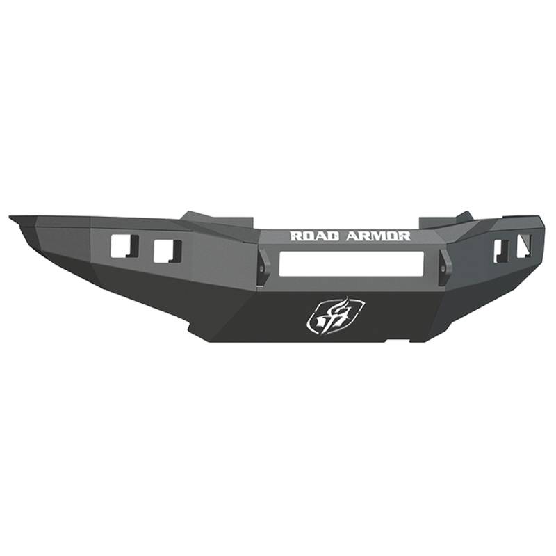 Road Armor - Road Armor 905R0B-NW Stealth Non-Winch Front Bumper with Square Light Holes for Toyota Tacoma 2012-2015