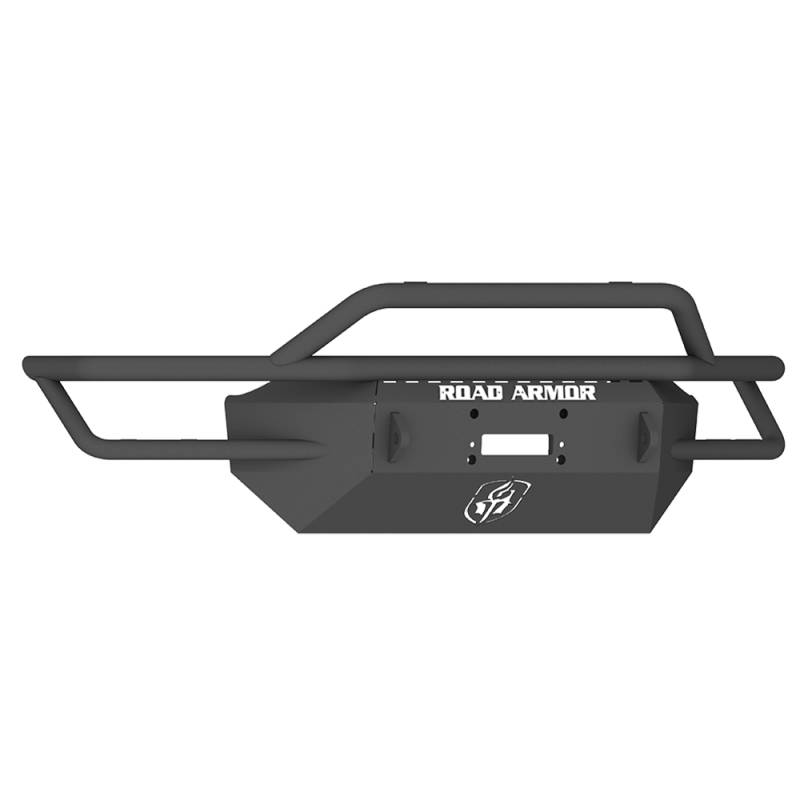 Road Armor - Road Armor SA3144B Sahara Winch Front Bumper with Pre-Runner Guard for Chevy Silverado 1500 2014-2015