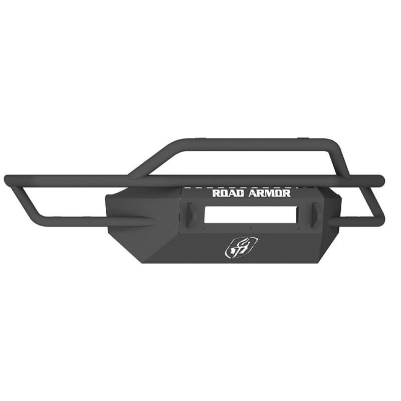 Road Armor - Road Armor SA3164B-NW Sahara Non-Winch Front Bumper with Pre-Runner Guard for Chevy Silverado 1500 2016-2018