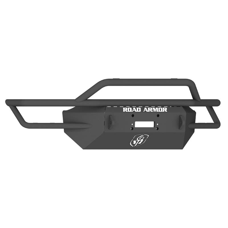 Road Armor - Road Armor SA3744B Sahara Winch Front Bumper with Pre-Runner Guard for GMC Sierra 2500 HD/3500 HD 2008-2010