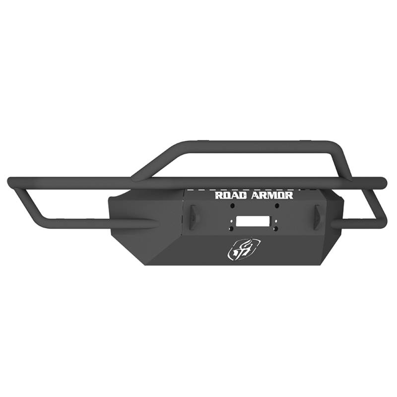 Road Armor - Road Armor SA3824B Sahara Winch Front Bumper with Pre-Runner Guard for Chevy Silverado 2500 HD/3500 HD 2011-2014