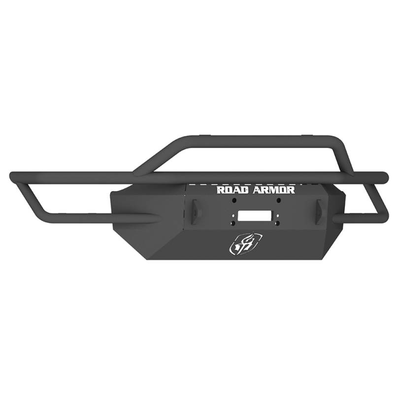 Road Armor - Road Armor SA4044B Sahara Winch Front Bumper with Pre-Runner Guard for Dodge Ram 2500/3500 2003-2005