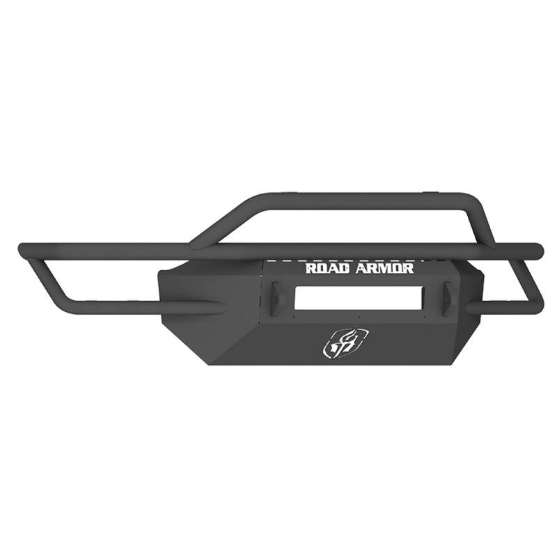Road Armor - Road Armor SA6084B-NW Sahara Non-Winch Front Bumper with Pre-Runner Guard for Ford F250/F350/F450 2008-2010
