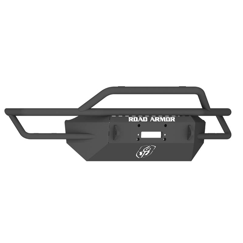 Road Armor - Road Armor SA3724B Sahara Winch Front Bumper with Pre-Runner Guard for Chevy Silverado 2500 HD/3500 HD/3500 2008-2010