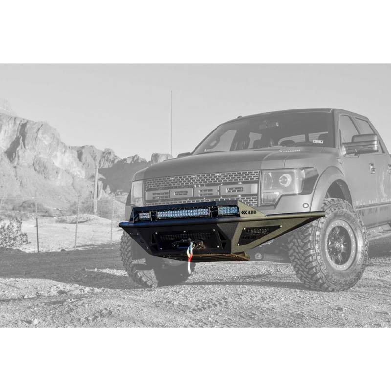 Addictive Desert Designs - ADD F011052520103 Stealth Fighter Front Bumper for Ford Raptor 2010-2014