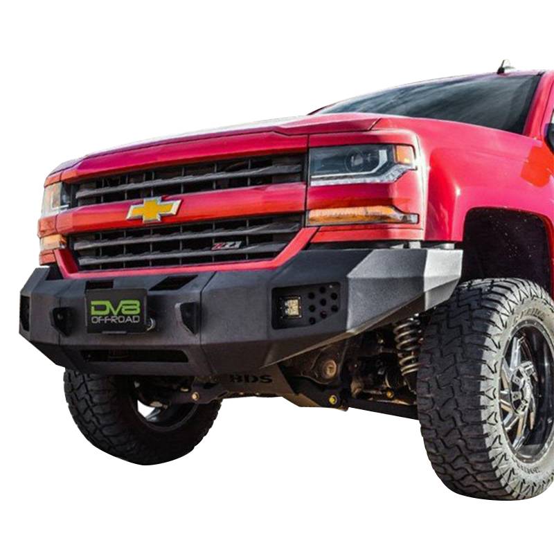 DV8 Offroad - DV8 Offroad FBCS1-06 Winch Front Bumper for Chevy Silverado 1500 2016-2018