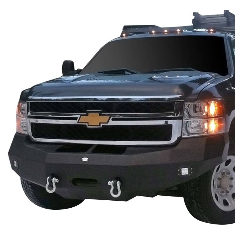 DV8 Offroad - DV8 Offroad FBCS2-02 Winch Front Bumper for Chevy Silverado 2500/3500 2011-2014