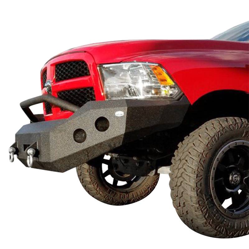 DV8 Offroad - DV8 Offroad FBDR1-01 Winch Front Bumper for Dodge Ram 1500 2013-2015