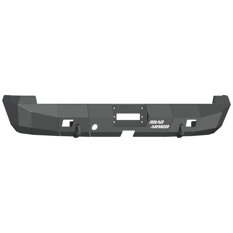Road Armor - Road Armor 44100B Stealth Winch Rear Bumper for Dodge Ram 2500/3500/4500/5500 2003-2009