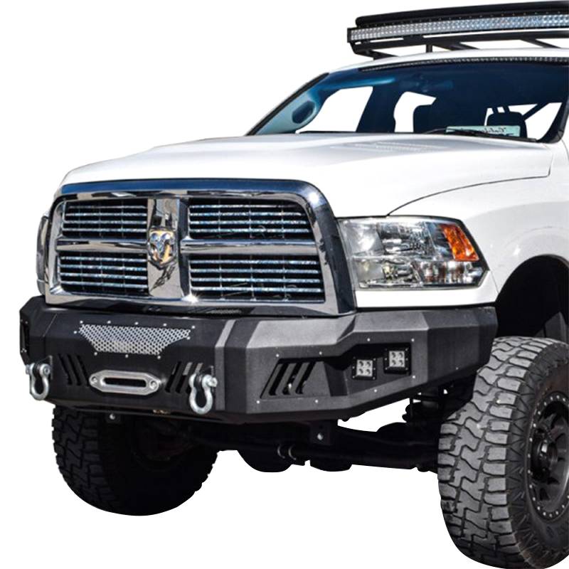 DV8 Offroad - DV8 Offroad FBDR2-04 Winch Front Bumper for Dodge Ram 2500/3500 2010-2018