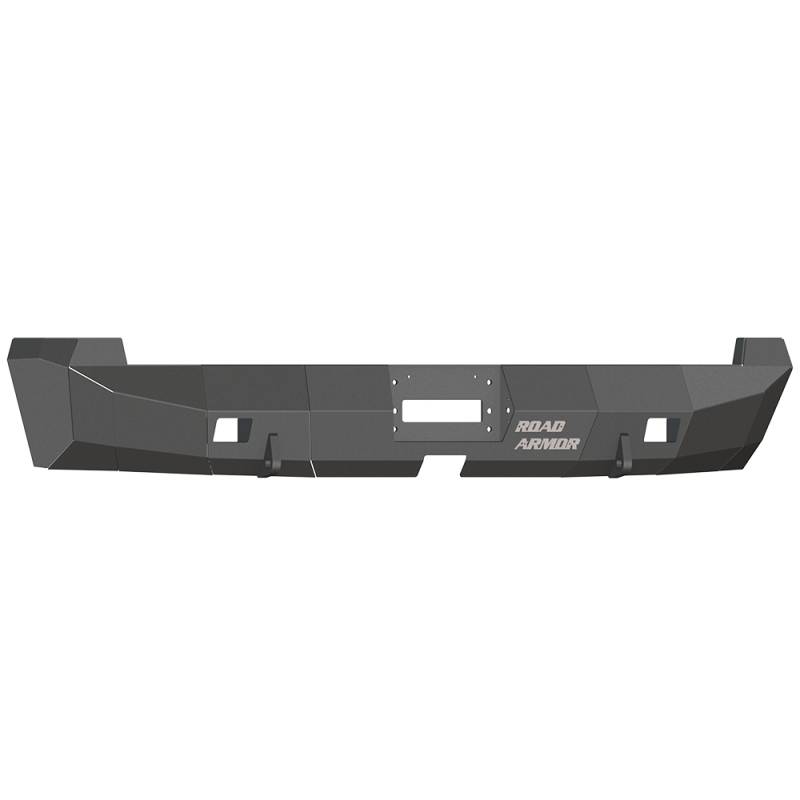Road Armor - Road Armor 99040B Stealth Winch Rear Bumper for Toyota Tundra 2007-2013