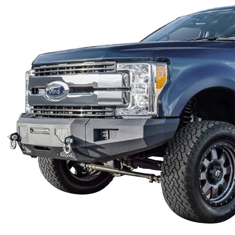 DV8 Offroad - DV8 Offroad FBFF2-03 Winch Front Bumper for Ford F250/F350/F450 2017-2020