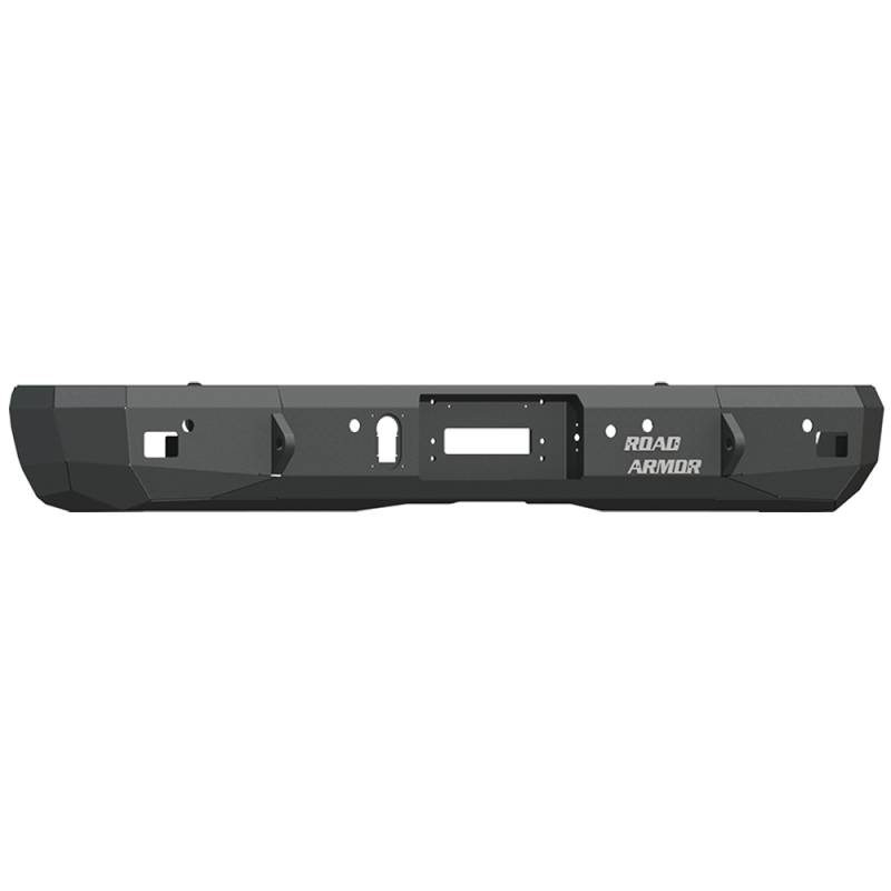Road Armor - Road Armor 31200B Stealth Winch Rear Bumper for Chevy Silverado and GMC Sierra 1500/2500 HD/3500 HD 2014-2019