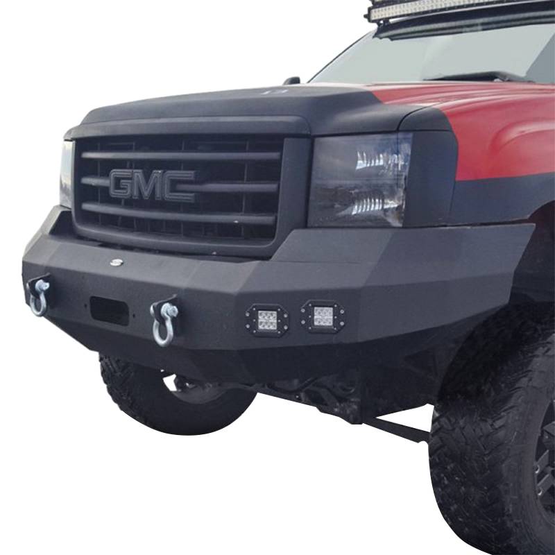 DV8 Offroad - DV8 Offroad FBGS1-02 Winch Front Bumper for GMC Sierra 1500 2007-2013