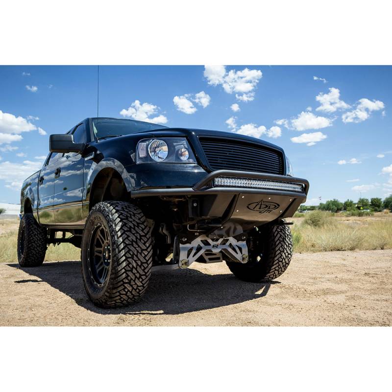 Addictive Desert Designs - ADD F033842940103 Lite Front Bumper with Top Hoop for Ford F150 2004-2008