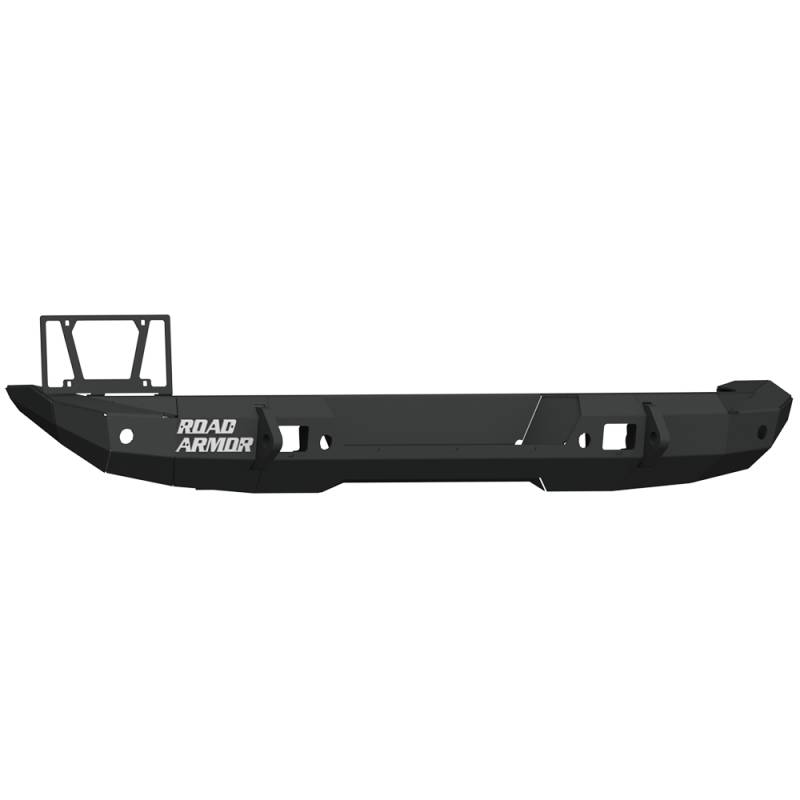 Road Armor - Road Armor 5182R0B Stealth Mid Width Rear Bumper for Jeep Wrangler JL 2018-2019