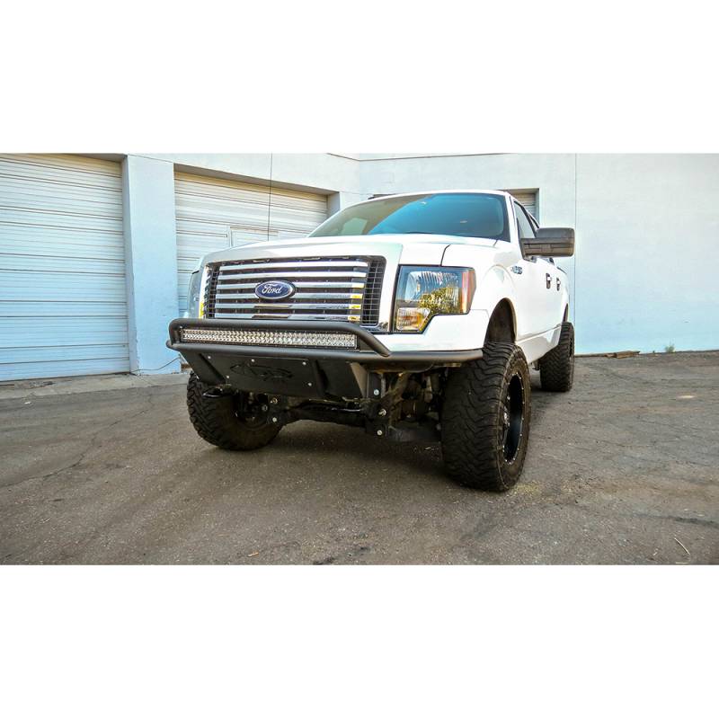Addictive Desert Designs - ADD F053842940103 Lite Front Bumper with Top Hoop for Ford F150 2009-2014