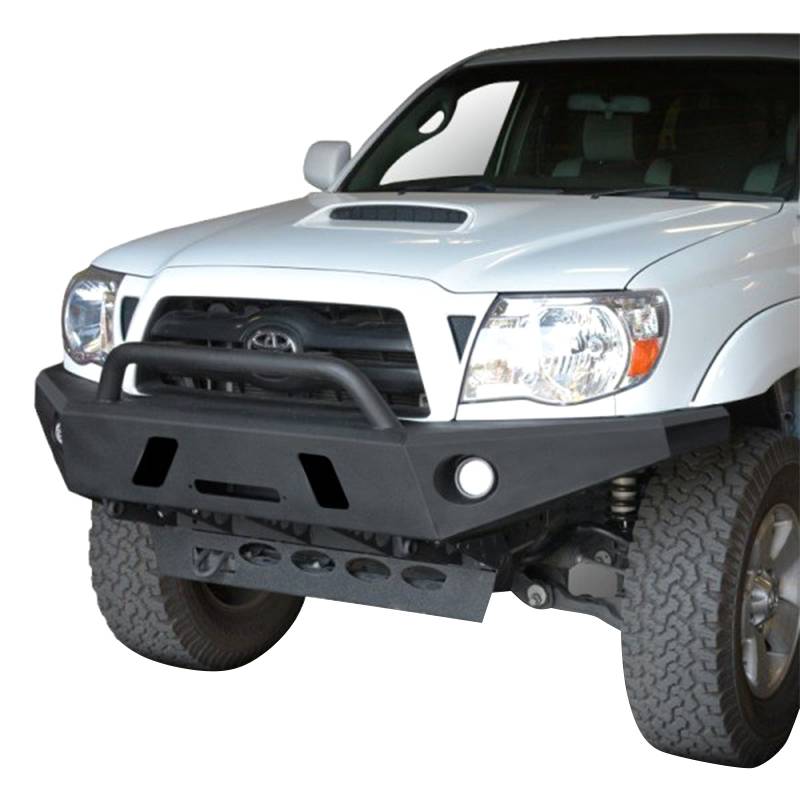 DV8 Offroad - DV8 Offroad FBTT1-01 Winch Front Bumper for Toyota Tacoma 2005-2015